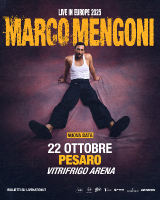 Pesaro - Mengoni torna alla Vitrifrigo Arena, mercoledì via alla vendita dei biglietti